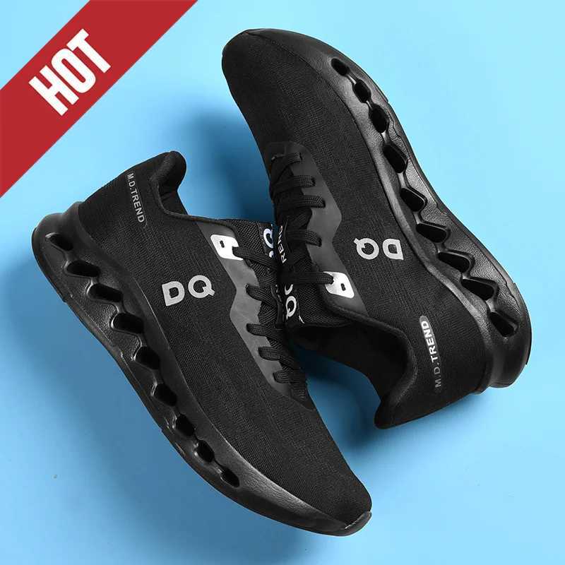 Marathon Men Sports Running Shoes Air Cushion Breathable Lightweight Male Comfortable Athletic Nonskid Casual Sneakers HikingC250410