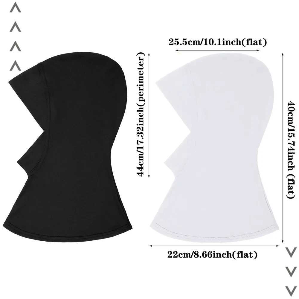 Ramadan Muslim Underwear Wen Modal Headband Cap Adjustable Muslim Elastic Turbine Fl Cap Shawl Cap Fl Neck Cover X250324