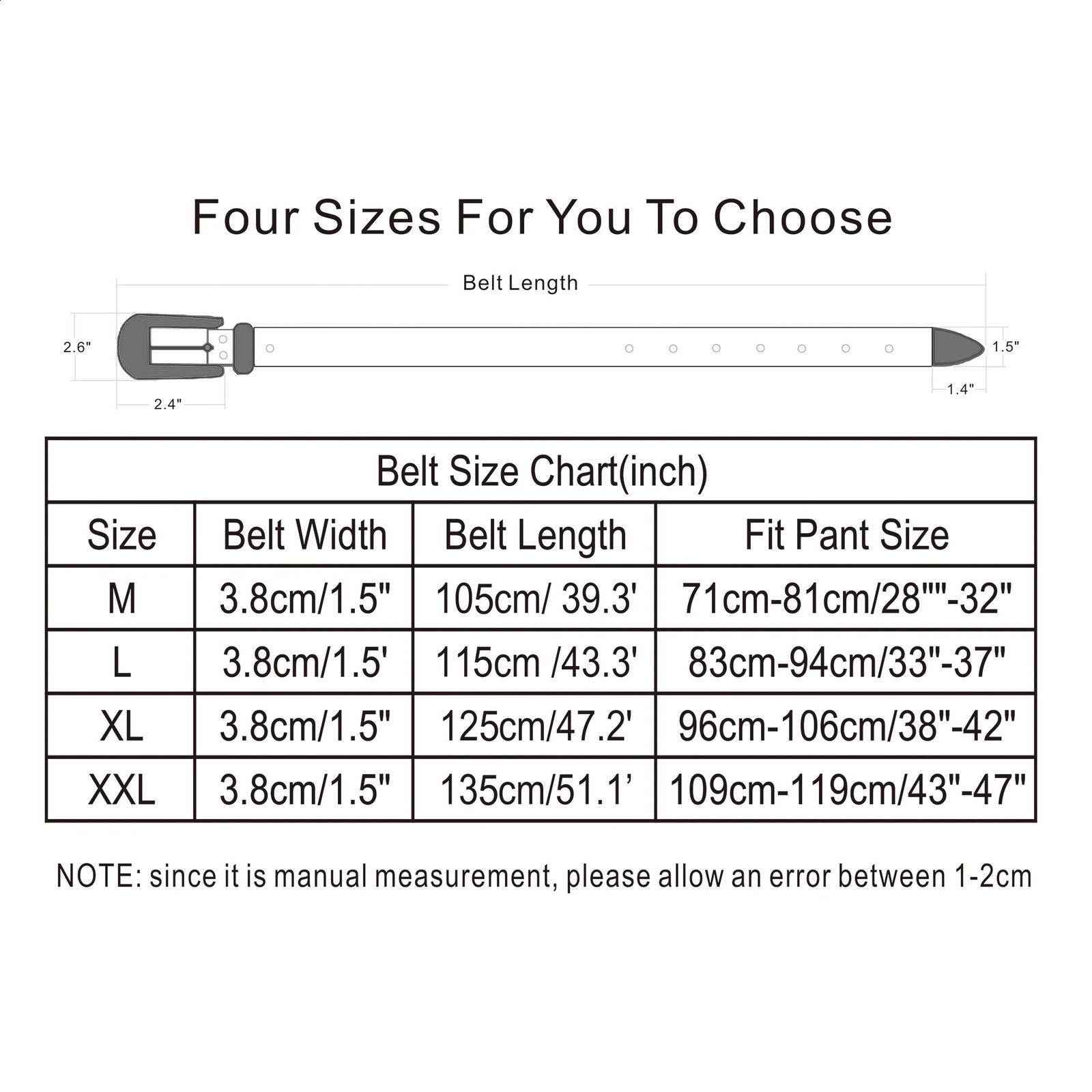 Punk Rhinestone White Belt female male fashion western jeans female jeans jewelry fashion Y2K Jeans Belt 251027