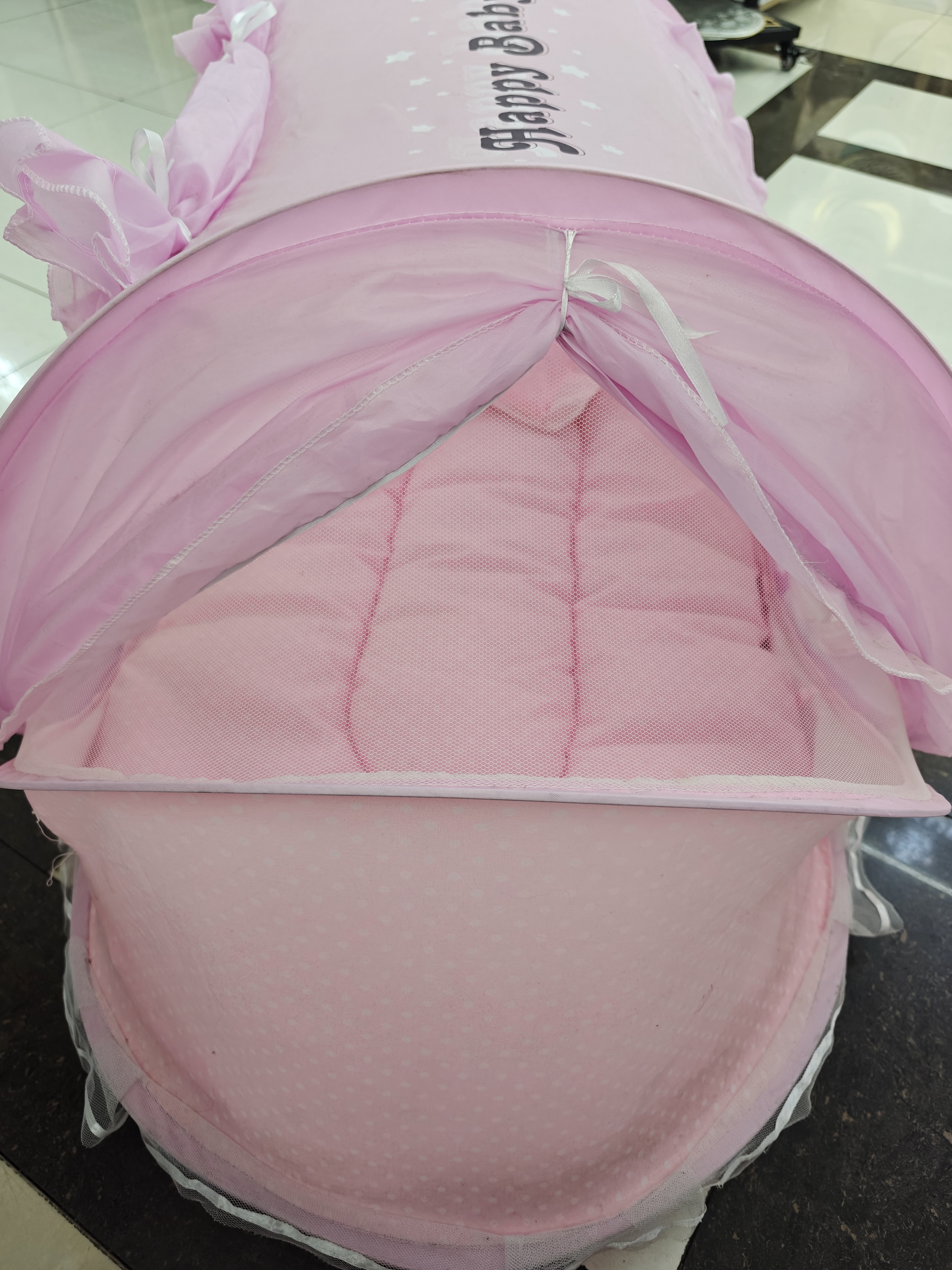 Jiaobao Belt Cover Three Piece Baby Mosquito Net Set