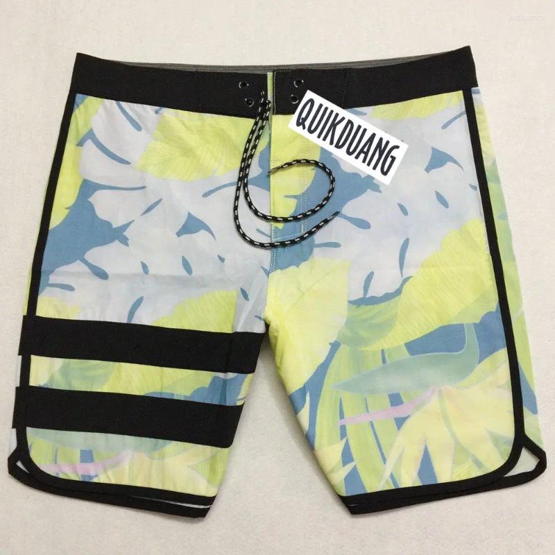 Mens Shorts Waterproof Swimwear Mens Surf Pants Stretch Swimming Trunks Physique Competition Beach Quick-Dry Casual Boardshorts T10