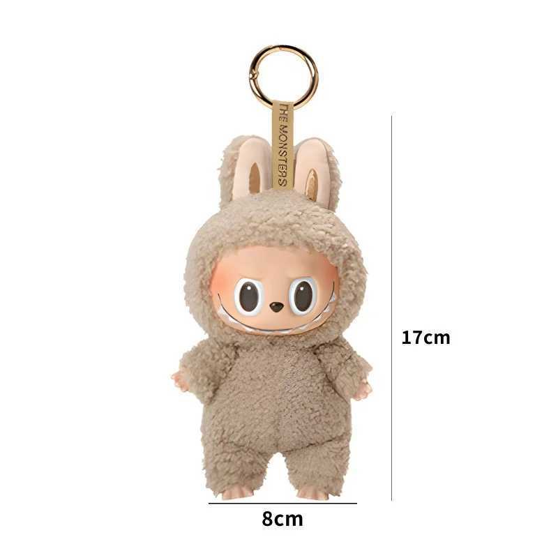 New Arrival POP MART LABUBU Macaron Vinyl Base Series Blind Box Character Tide Game Plush Toy Keychain Pendant T250324