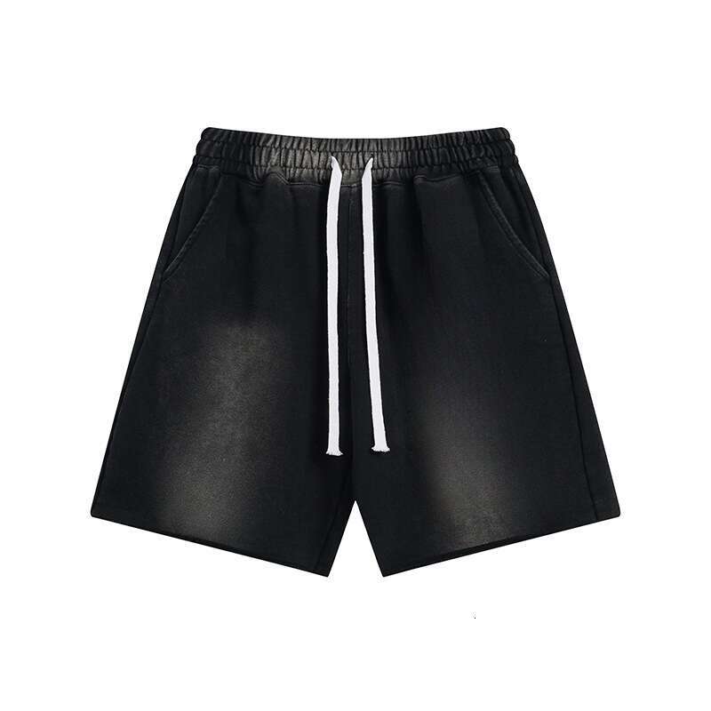 Three Dimensional Letter Casual Pants Sports Five Quarter Shorts Couple Short Sleeved T-Shirt B5