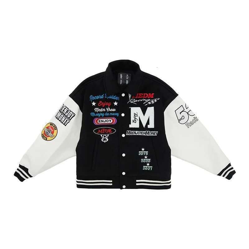 European Men's Embroidered American Style Y2k Retro Baseball Uniform Jacket Couple Styles Spring And Autumn Trend