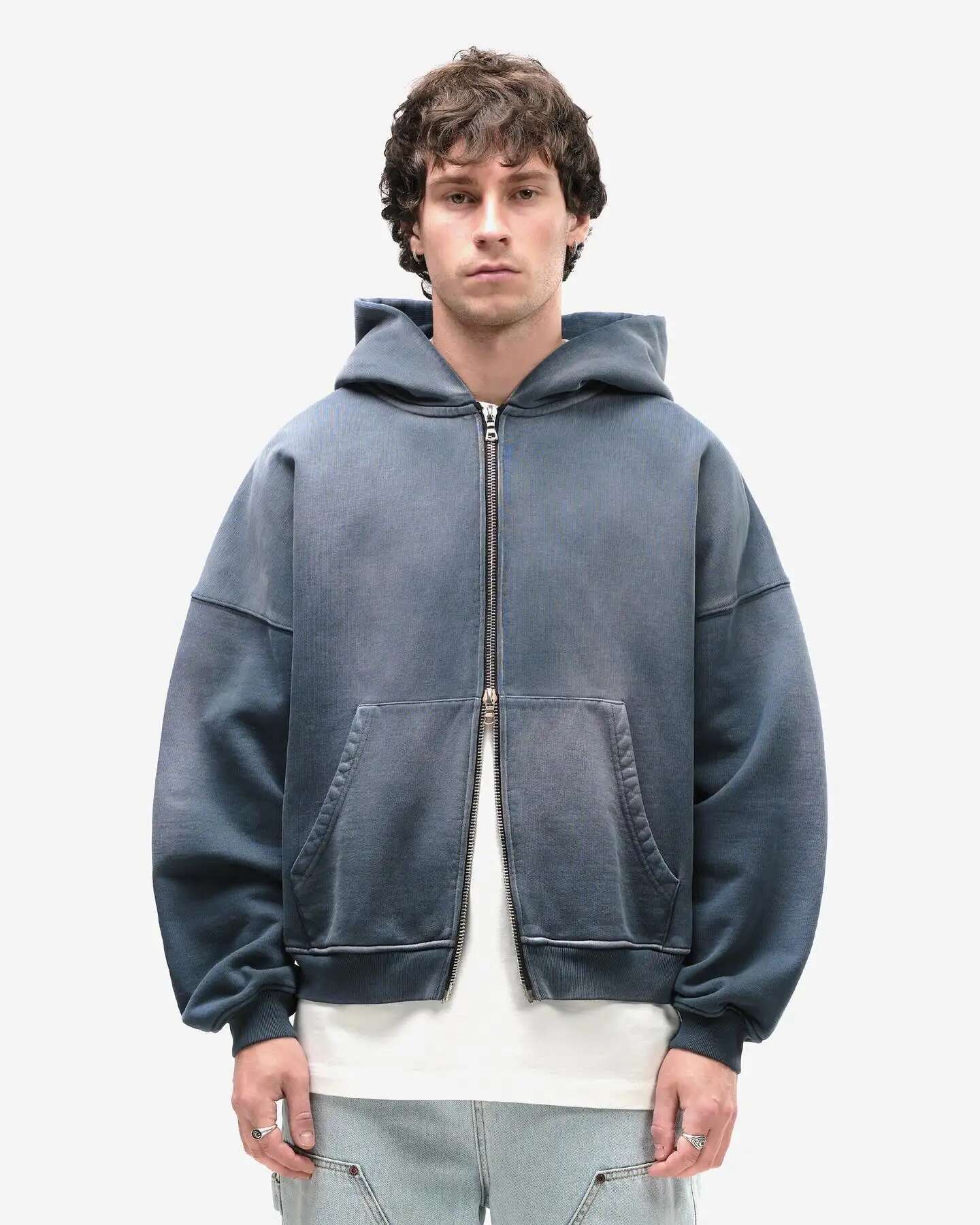 Goth Punk Tie Dye Oversized Sweatshirt Hoodie Mens Womens Y2k Haruku Hip Hop Clothes Long Sleeved Pullover Hoodies Streetwear