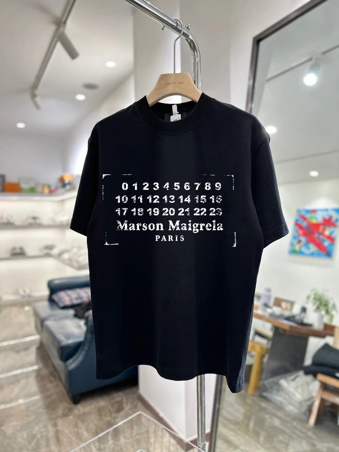 2025 Fashion Casual Tshirt n Letter High Quality Loose Mens and Womens Summer Cotton Plus Size Short Sleeve 250324