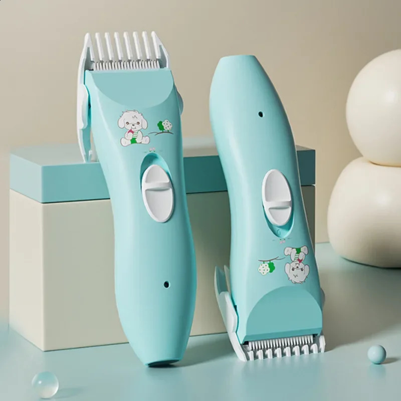 Quiet Silent Hair Trimmer for Babies - with Electric Hair Clippers for Infants Safe and Precise Shaving 250303