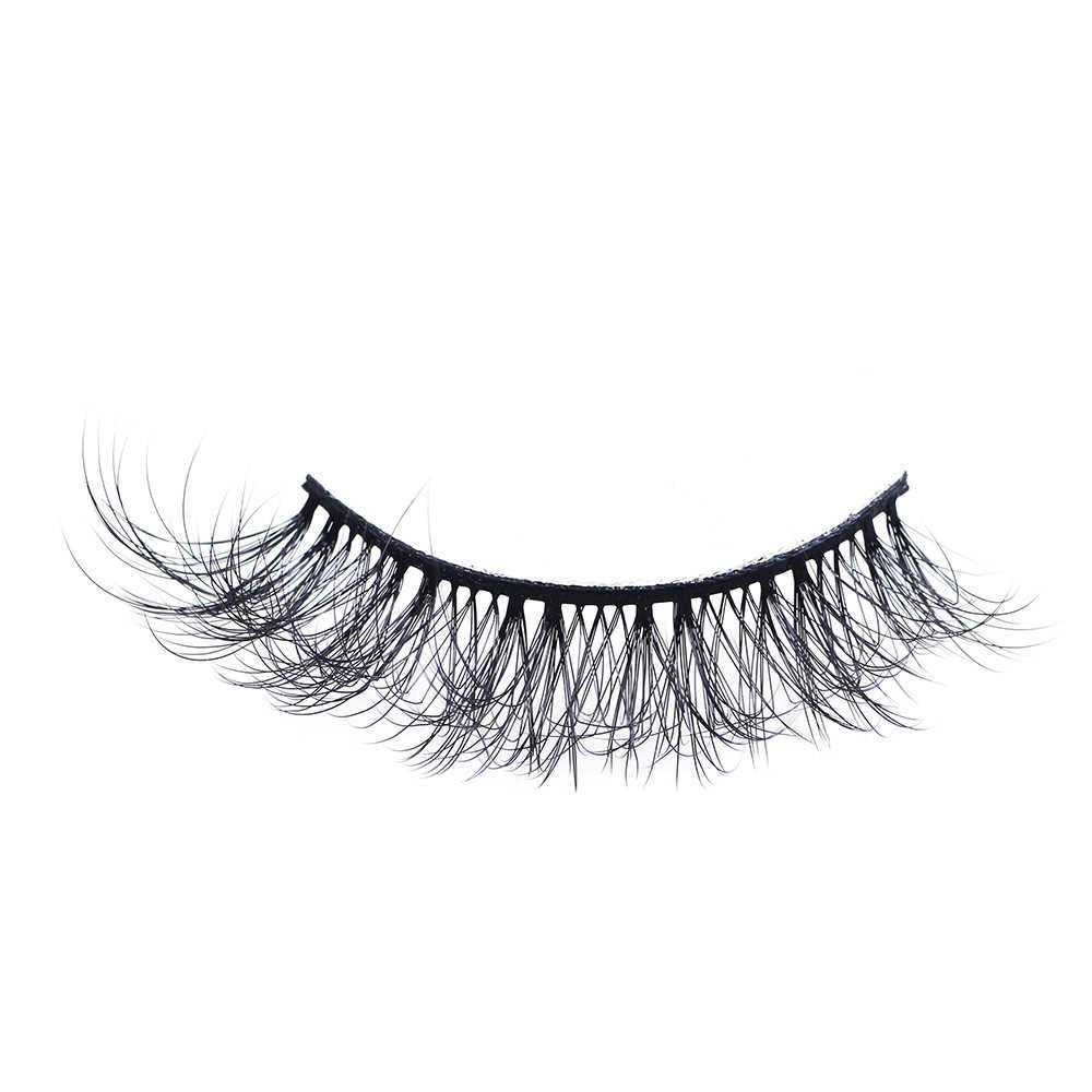 New product 7 pairs of fake eyelashes with thick exaggerated curls simulated eyelashes one-piece eyelashes W250324