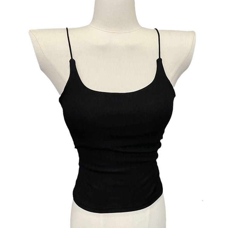 2025 New Pure Desire Chest Mat Spicy Girl Designer White Vest Women's Inner Abdominal Cover Comfortable Cotton Bottom Multifunctional Top