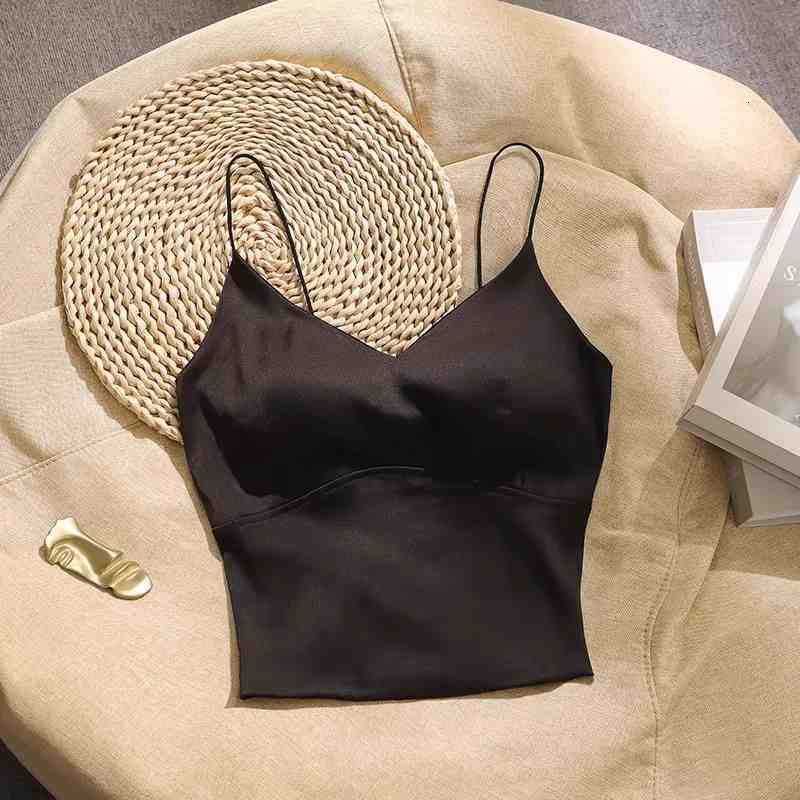 2025 New V-neck Vest Slim Fit Back Pleated Designer Vest With Chest Cushion Wrapped Around The Chest Beach Bottom And Women's Strapless Short Top