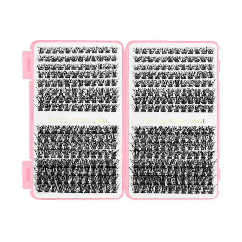 Eyelash Extension Set False Eyelash 32 Rows Thick Curly Soft W250324