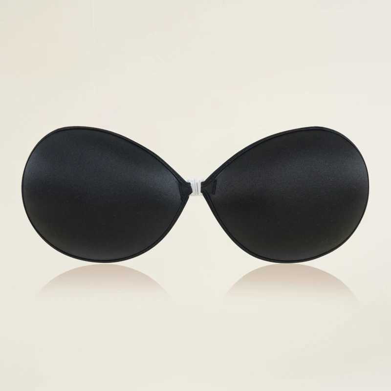 Silicone adhesive invisible bra for women push up bra with raised bust circumference soft cushion cover front closure reusable strapless braXJ250324