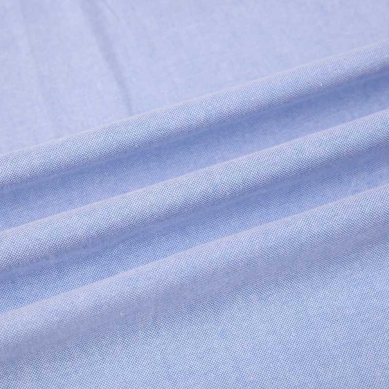 Mens Oxford short sleeved square neckline pure cotton striped summer casual shirt with single pocket comfortable cotton shirt X2503241