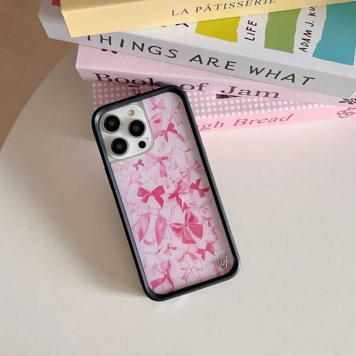 Hot Wildflower Luxury 3D H High Girls Bow Phone Case For iPhone 15 14 13 12 Pro Max 16 Pro WF Cartoon Cute Rabbit Cover Z250324