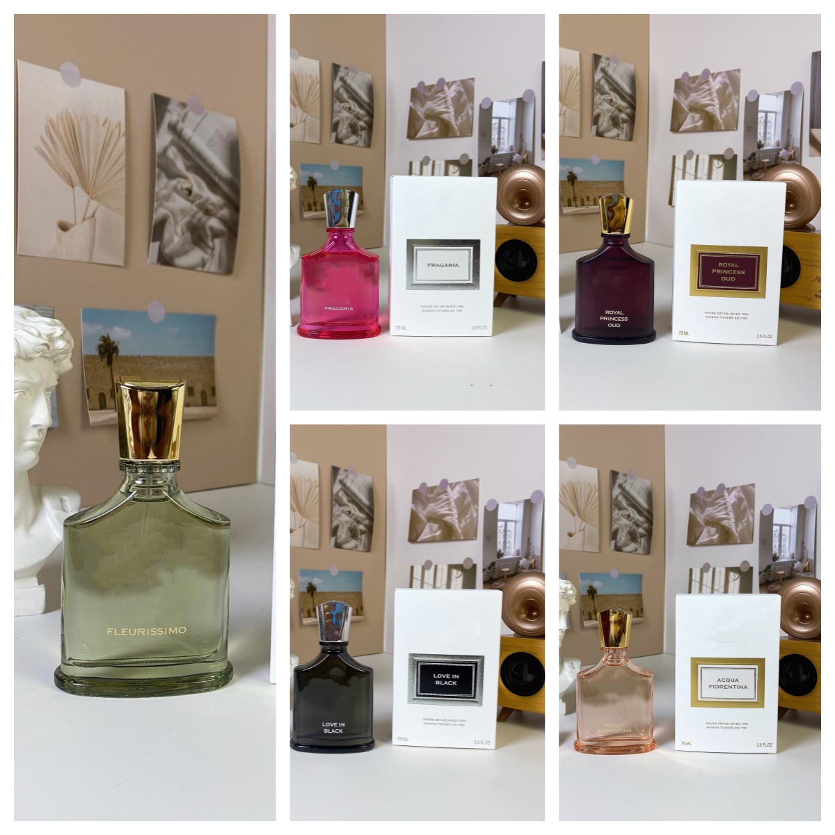 Acqua Fiorentina 75ml Women Perfumes Acqua Fiorentina FLOWER Boom EDP Perfume Fragrances sugar bowknot For Lady Eau De Parfum Fragrance Fast delivery