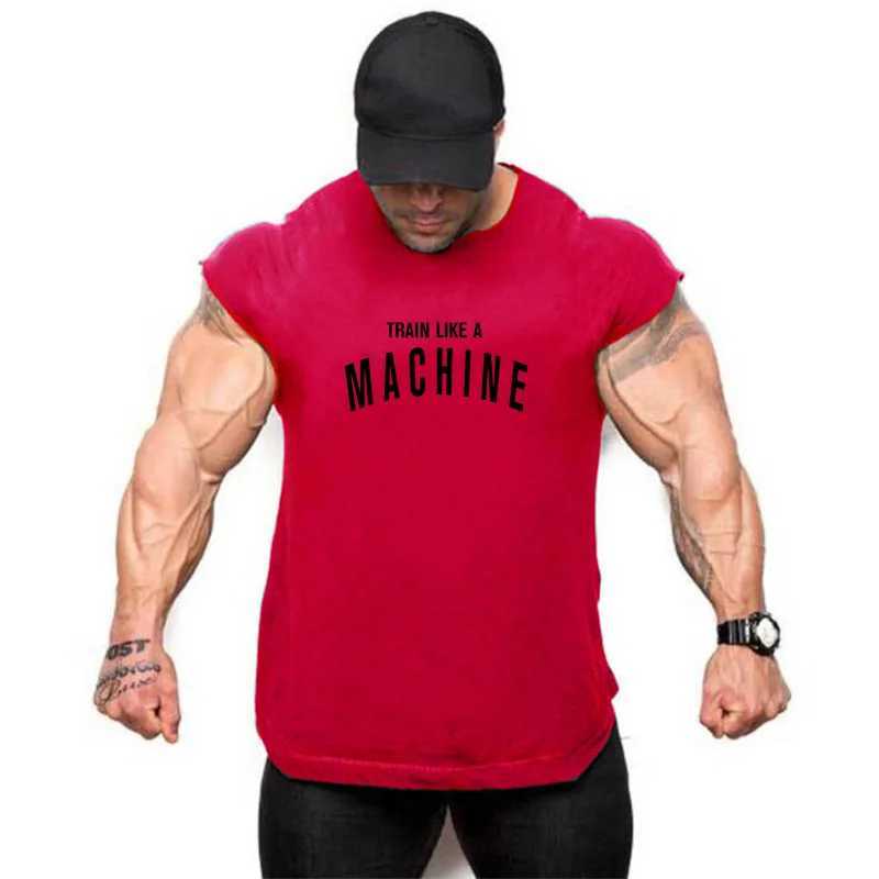 New mens sleep free shirt summer mens vest top gym clothing underwear casual fitness vest T-shirt X250324