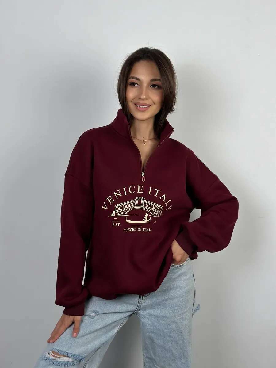 American Ins Retro Personality Versatile Couple Hooded Sweatshirt Autumn Winter Designer clothes Y2k Contrasting Color Splicing Lazy Pullover Top