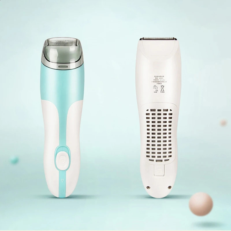 Mute Kids Hair Trimmer Automatic Gather Waterproof Baby Adult Hair Clipper Electric Hair Cutting Baby Care No Oil 250303