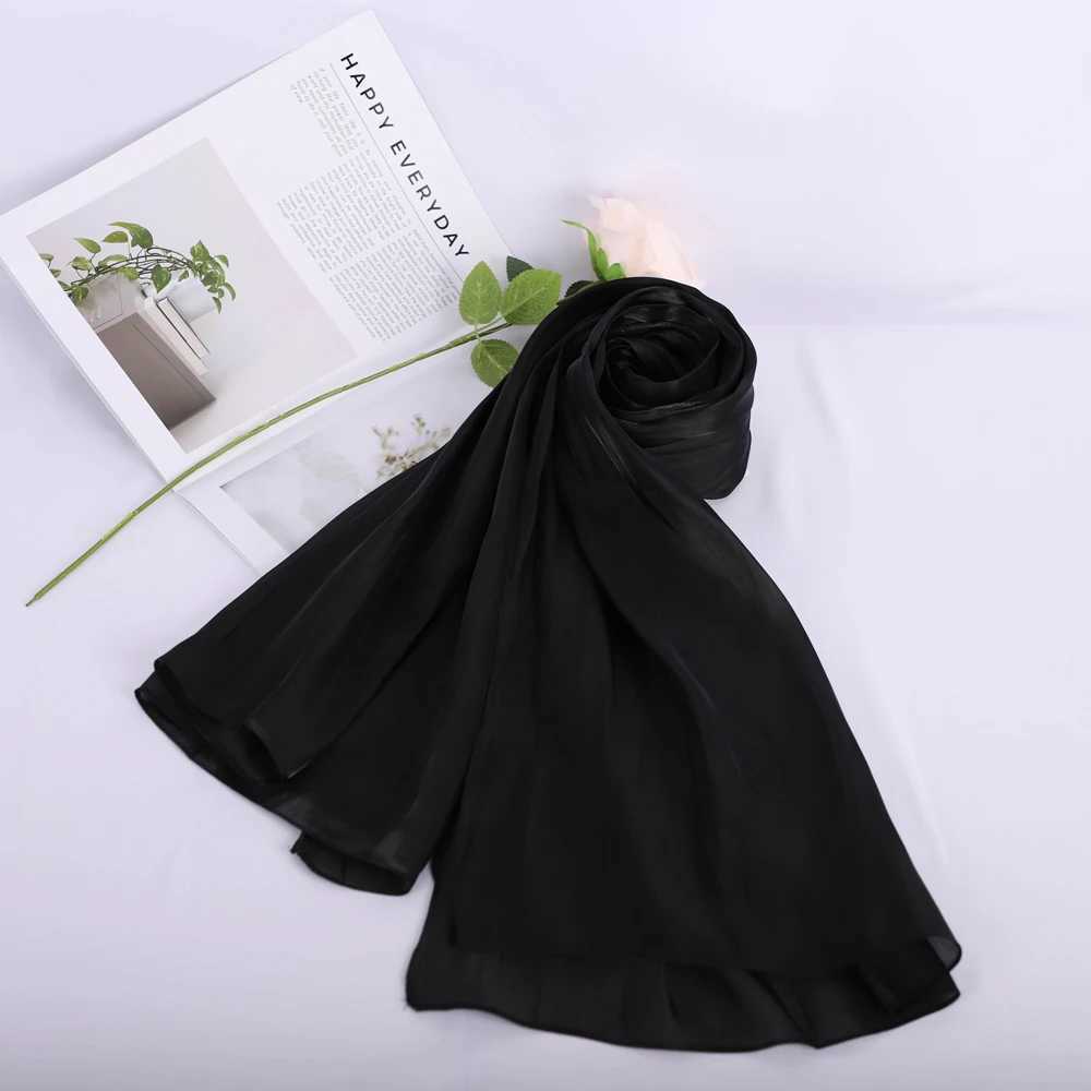 Designer Muslim Headscarf Fashion Micro Light Turbine Shawl High Quality Womens Breathable Long Scarves Wrap the Entire RIMAIRE X250324