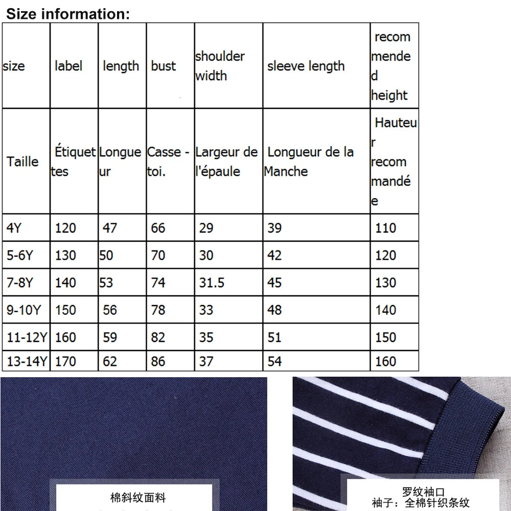 Boys shirts and rens striped tops for spring and summer casual white polo shirts youth school jackets 250322