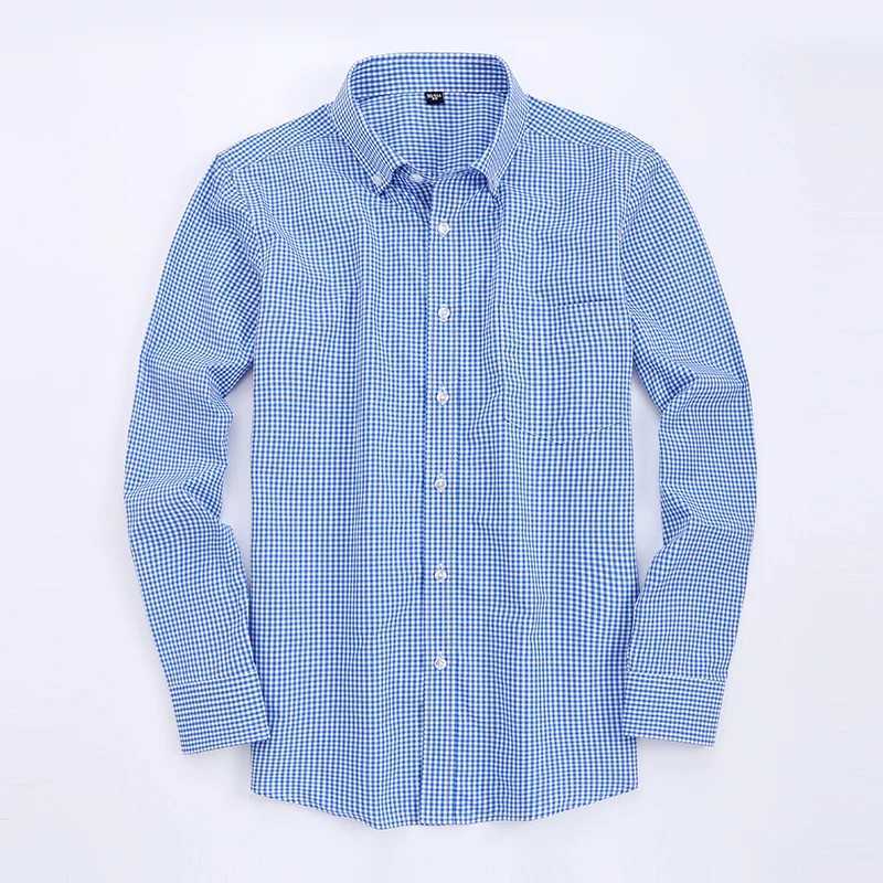 MACROSEA new mens plain casual shirt mens cotton lapel social shirt high-quality mens intelligent casual shirt QS X250324