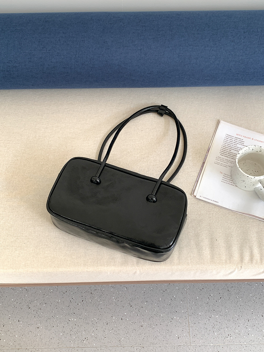 Simple Small Square Bag Portable 2024 Korean Version Of The New Shoulder Bag Large Capacity Female Simple Small Wind Armpit Bag for Women
