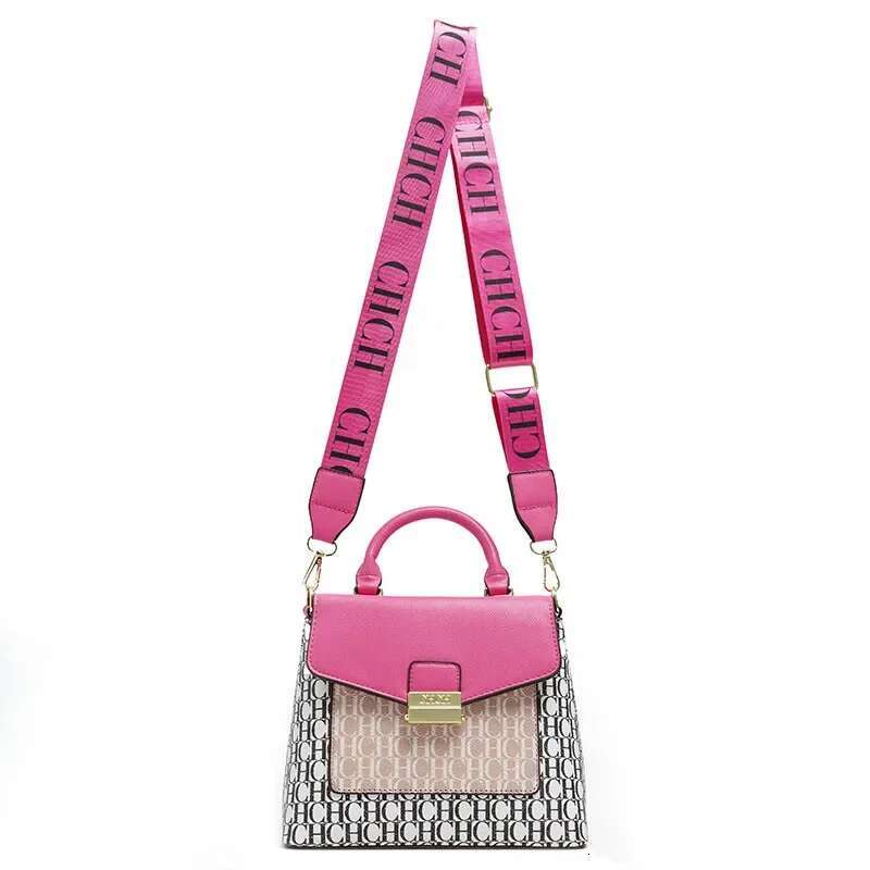 CH Handbag Niche Women's Shoulder Letters Printed Daily Commuter Design Fashion Crossbody Bag Temperament Classic
