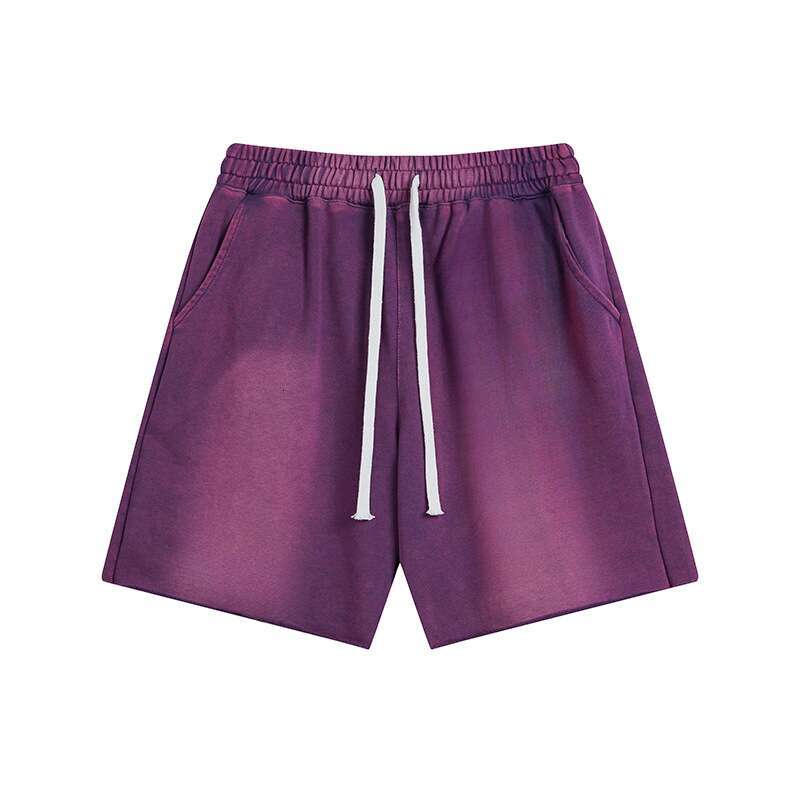 Three Dimensional Letter Casual Pants Sports Five Quarter Shorts Couple Short Sleeved T-Shirt B5