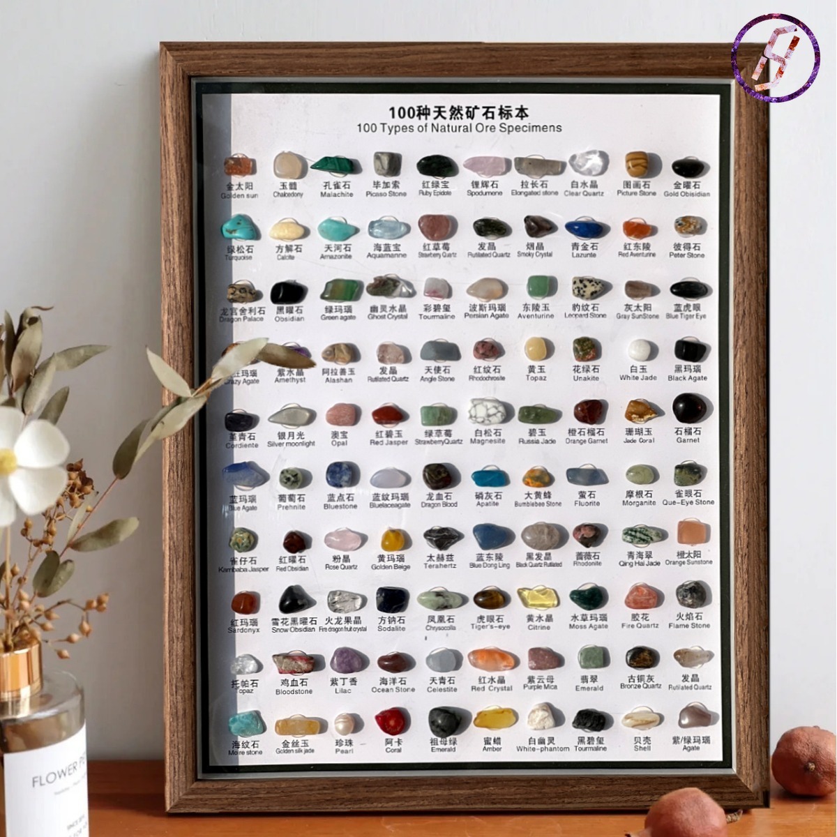 80/100 Mini Crystal Mixed Gemstones Energy-Calibrated Crystal Wholesaler I Ching-Programmed Gemstone Atelier