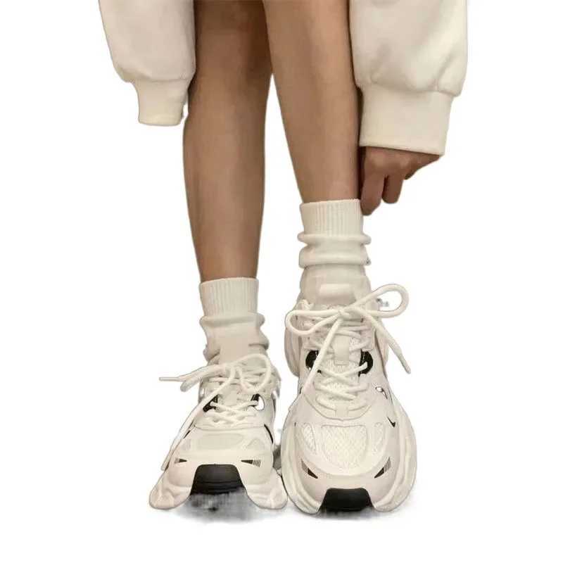 Spring/Summer 2024 Japanese style lightweight casual running shoes Versatile Old Dad sneakers breathable mesh upperXJ250324