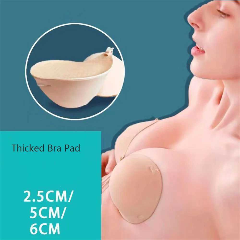 5CM/6CM thick chest sticker invisible silicone bra womens silicone push up silicone bra waterproof Nipple tape stickerXJ250324