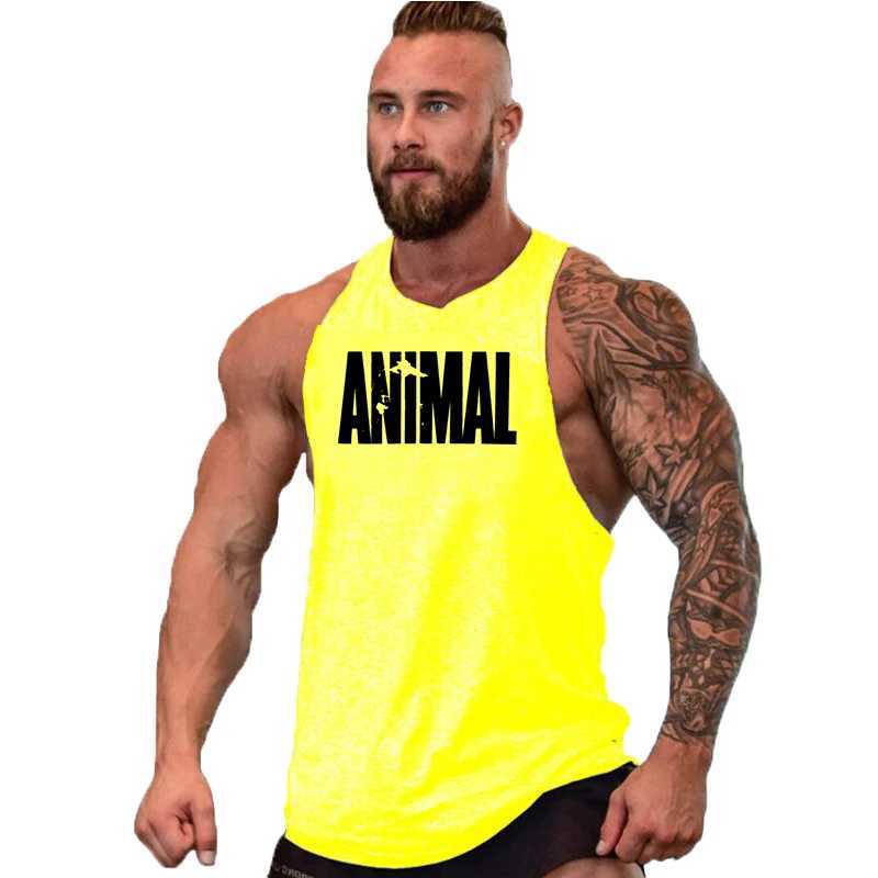 New gym vest summer brand cotton sleeveless shirt casual fashion fitness striped vest mens fitness clothing M-XXL X250324