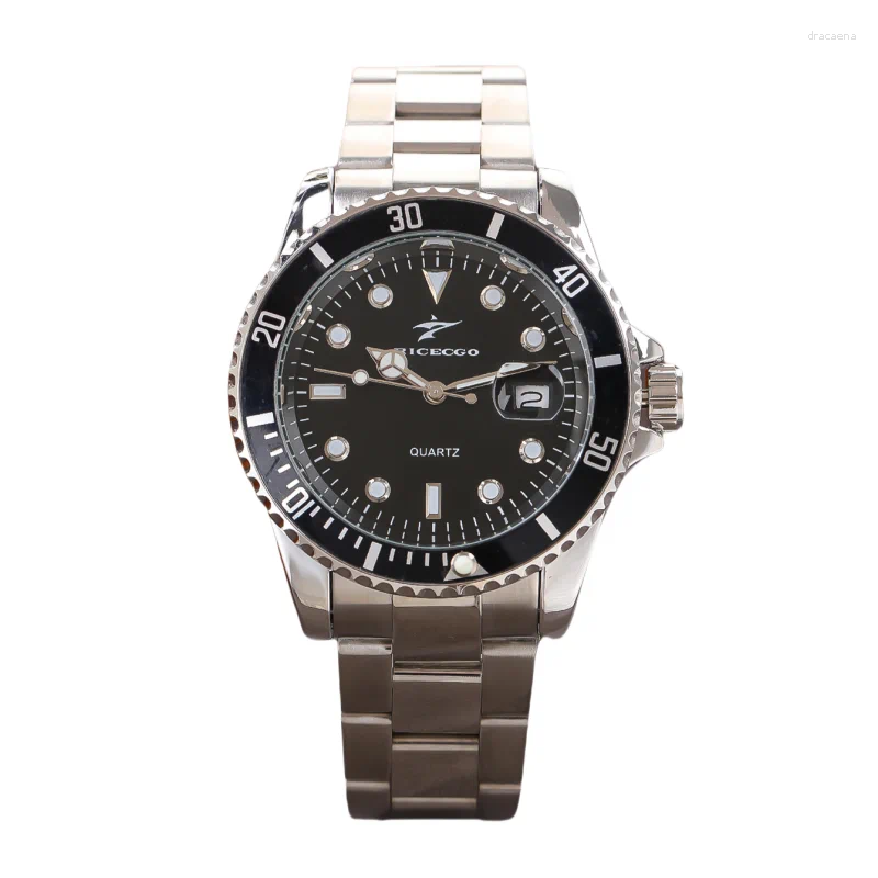 Wristwatches Luxury Business Men Watchs Stainless Steel Calendar High-end Vintage Classic Casual Quartz Movement Couple Wristwatch