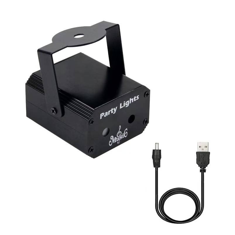 MINI 32 Patterns RG Laser Projector Party Light DJ Dance Disco Bar Family Christmas Effect Stage Lamp Show Y11 for DJ Disco Show