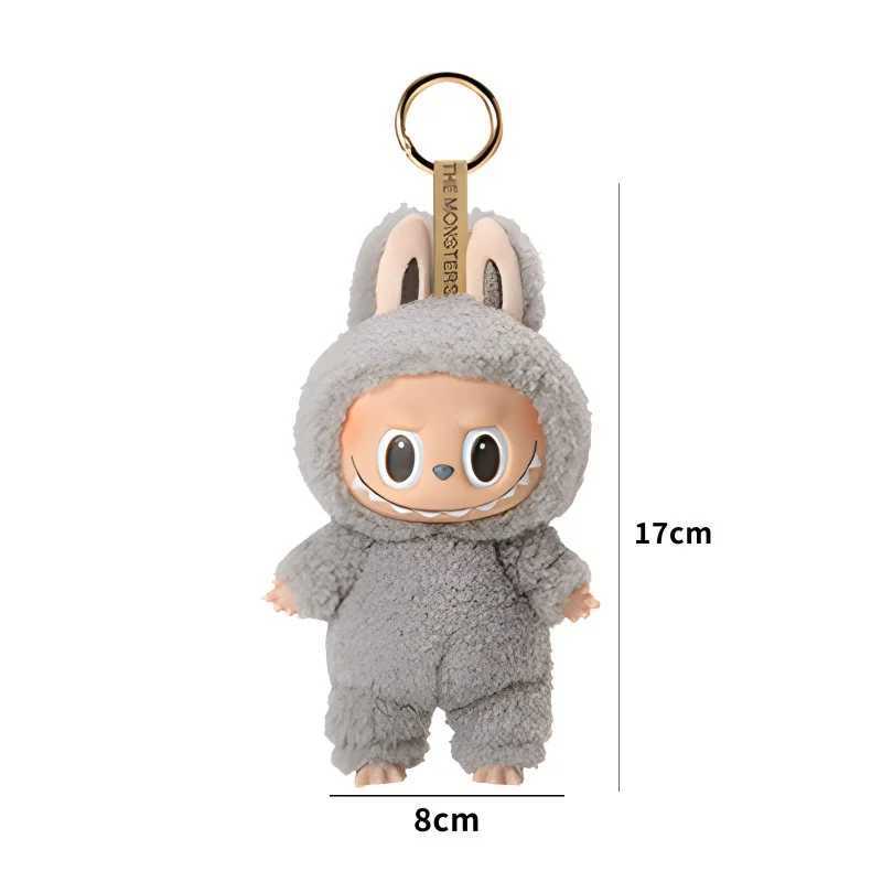 New Arrival POP MART LABUBU Macaron Vinyl Base Series Blind Box Character Tide Game Plush Toy Keychain Pendant T250324