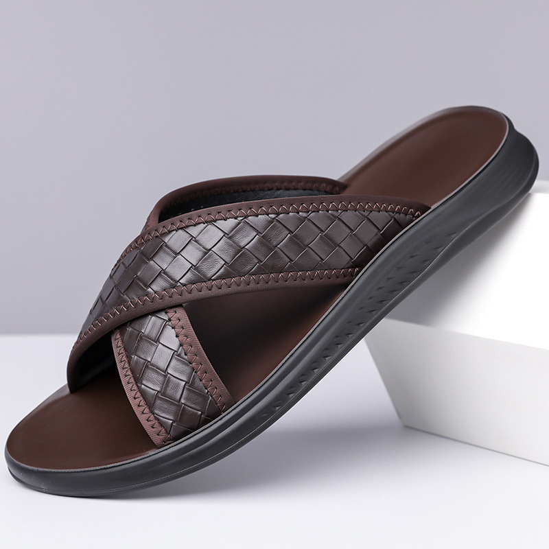 free shipping designer sandals slippers men mens slides slide black brown indoor outdoor casual shoe trainers sneakers new