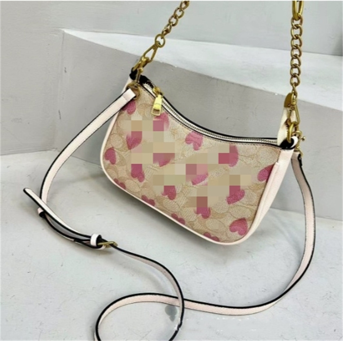 Designer Bag Shoulder Bags Classic Totes Luxury Cross Body Women's Fashion Underarm Handbag gold chain Leather dhgate Versatile Portable Gift NO01