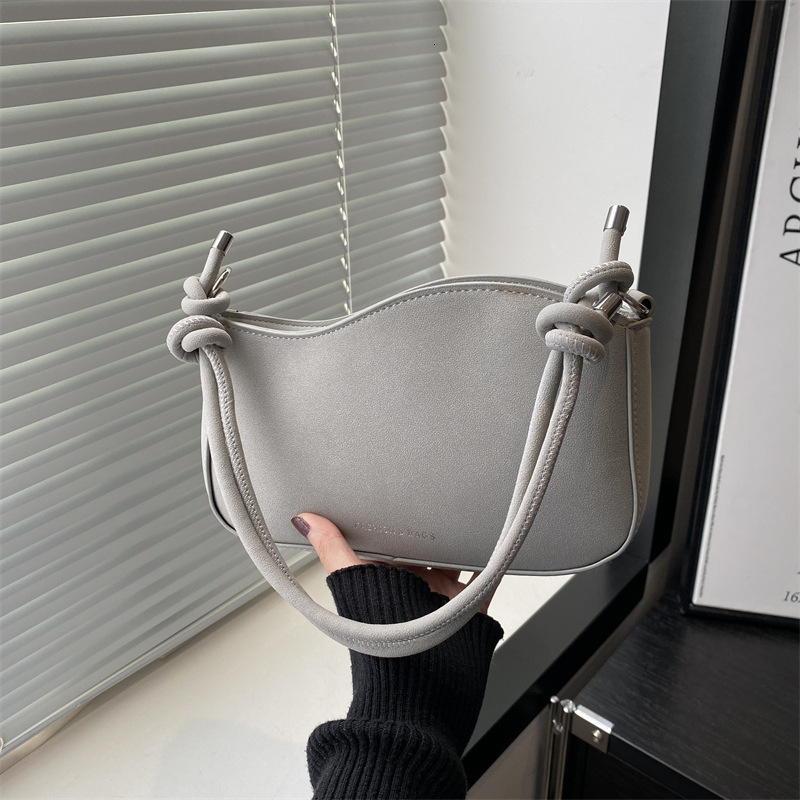 2025S Fashion Designer This Year S Popular Winter New Versatile Ins Shoulder Armpit Temperament Simple Solid Color Handbag Women S Bag