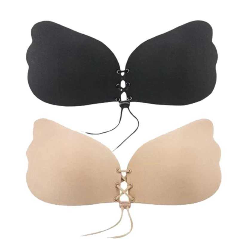 Invisible strapless adhesive stick bra strapless push up bra womens sexy backless underwear seamless silicone bra underwearXJ250324