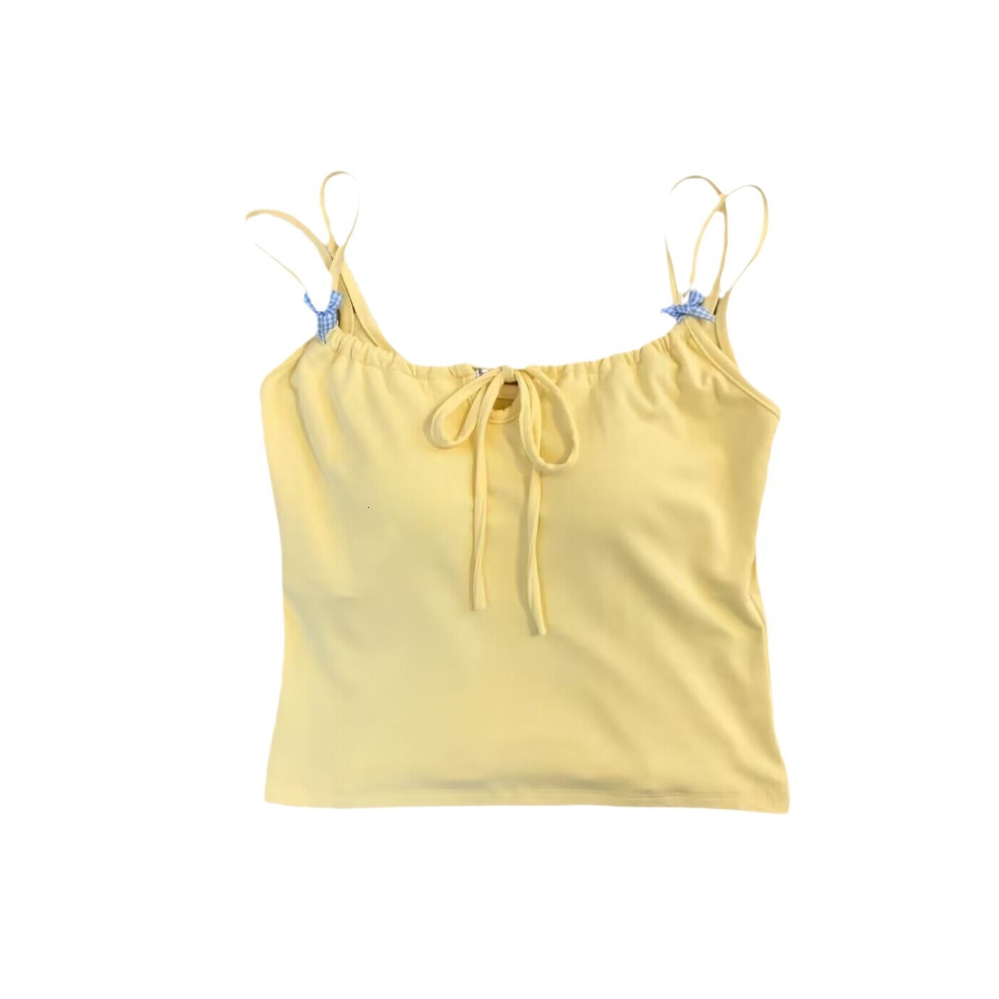 2025 New Sweet And Spicy Girl Bow Designer Vest With Chest Cushion Inside And Outside The Beach Fixed Cup Outdoor Sexy And Beautiful Women's Back