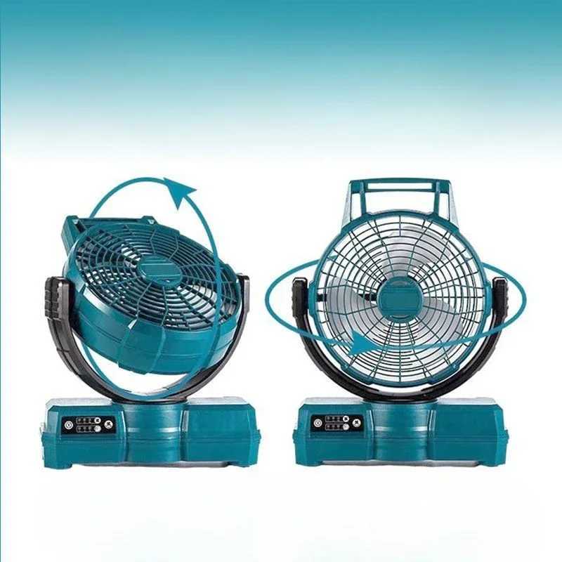 DK17 12 inch charging fan portable dual power fan with lithium and AC used for camping dormitories workplaces and outdoor activities Z250324