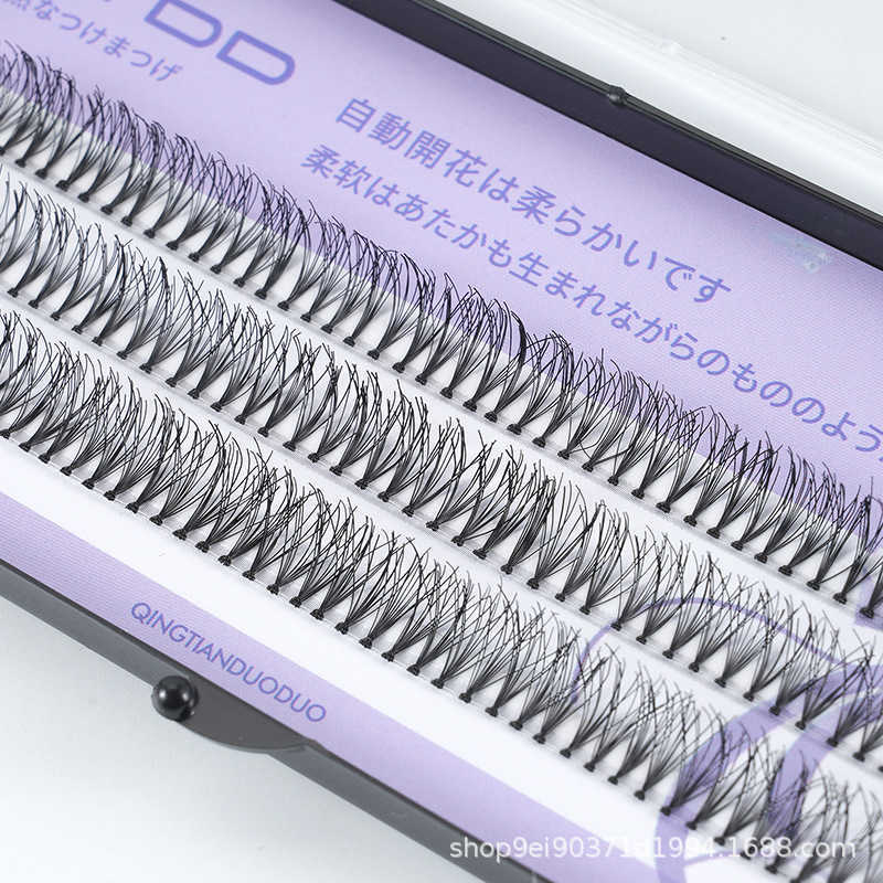 Chicken Claw Hair Segmented False Eyelash Large Dense Curl Fluffy Eyelash Asian New Thick Eyelash W250324