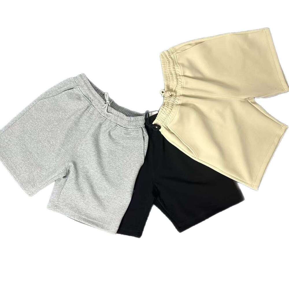 Summer New Shorts For Both Men And Women, Trendy Five Point Casual Pants, Solid Color Quick Drying Half Length Pants B5