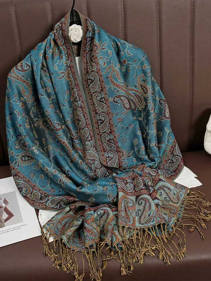 Bohe headscarf long Muslim cashmere shawl Fem Foard soft turbo bag suitable for luxury brands of ribbon bags X250324