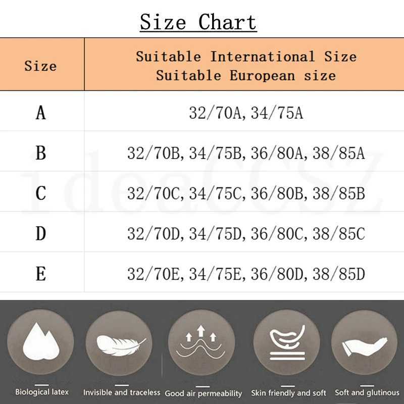 Lace invisible bra backless adhesive push up style womens bra sexy transparent tape silicone adhesive braXJ250324