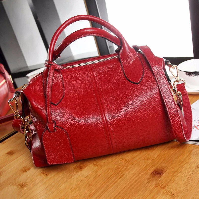 2025 European And American Fashion Handheld Multi Functional Portable Boston Shoulder Crossbody Bag For Women 250318