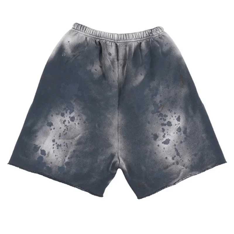 Grey blue green red made of old RRR123 shorts mens 1 1 high-quality streetwear vintage heavy-duty fabric for runnersT250324