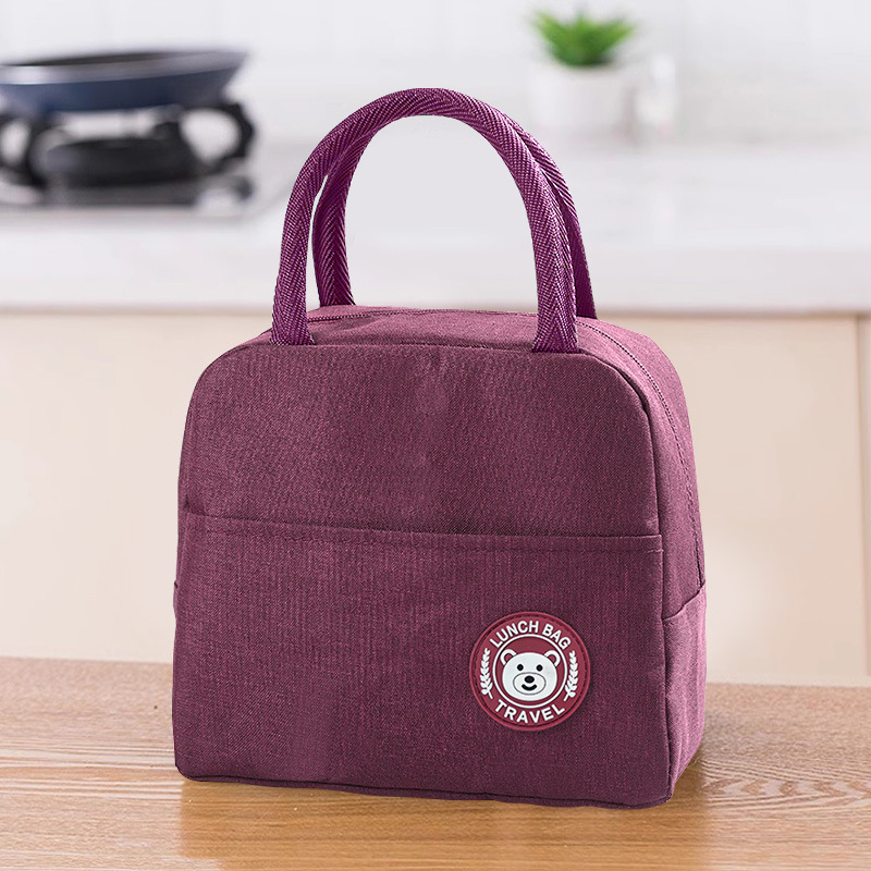 2025S Fashion Designer Handheld Insulated Storage Bag Ice Pack Lunch Box Bag For Work And School