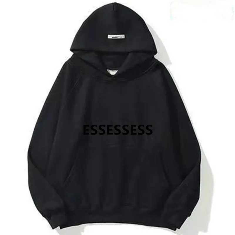 2024 designer hoodie womens coat lapel long sleeved long sleeved mens plus size street sweaterT250323