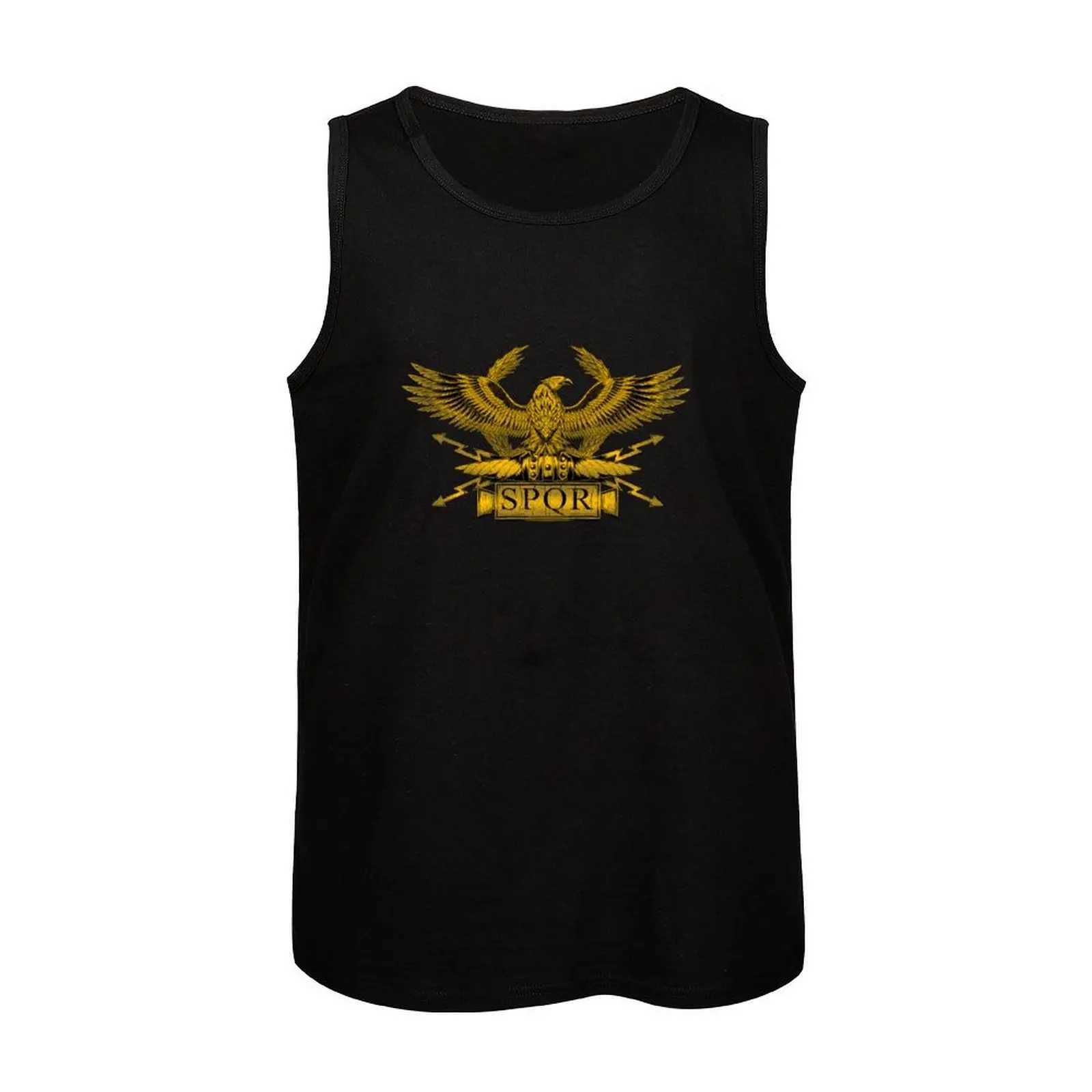 Roman SPQR Eagle Standard Tank Mens Wear Sleeveless Mens Wear X250324